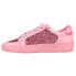 Фото #6 товара Vintage Havana Alexis 2 Glitter Wedge Womens Pink Sneakers Casual Shoes ALEXIS2