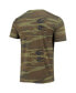 ფოტო #2 პროდუქტის Men's Camo Clemson Tigers Arch Logo Tri-Blend T-shirt