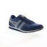 Gola Monaco Ballistic CMA216 Mens Blue Canvas Lifestyle Sneakers Shoes