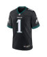 Фото #2 товара Nike Men's Jalen Hurts Black Philadelphia Eagles Alternate Game Jersey