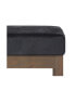 Фото #6 товара Milltown Contemporary Rectangle Footstool Ottoman Bench