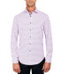 Men's Regular-Fit Non-Iron Performance Stretch Star Geo-Print Button-Down Shirt