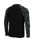 ფოტო #4 პროდუქტის Men's Black, Camo LSU Tigers OHT Military-Inspired Appreciation Big and Tall Raglan Long Sleeve T-shirt