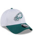 Фото #2 товара Men's White/Midnight Green Philadelphia Eagles 2024 NFL Training Camp 9FORTY Adjustable Hat