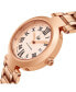 ფოტო #2 პროდუქტის Alexander Watch A203B-05, Ladies Quartz Date Watch with Rose Gold Tone Stainless Steel Case on Rose Gold Tone Stainless Steel Bracelet