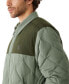 Men's Skyline Reversible Collared Weather-Resistant Snap-Front Jacket
