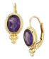 ფოტო #2 პროდუქტის Gemstone Twist Gallery Drop Earring in 14k Yellow Gold Available in Citrine