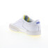 Фото #11 товара Reebok Club C 85 Prince Mens White Leather Lace Up Lifestyle Sneakers Shoes