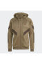 Фото #6 товара Толстовка мужская Adidas POLY HOODED TT Erkek KAPŞONLU CEKET IC5975