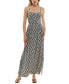 ფოტო #1 პროდუქტის Juniors' Floral-Print Maxi Dress