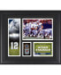 Фото #1 товара Roger Staubach Dallas Cowboys Framed 15'' x 17'' Player Collage with a Piece of Game-Used Football