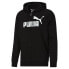 Puma Essentials Logo Full Zip Hoodie Mens Black Casual Outerwear 84681601