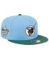 Фото #1 товара Men's Sky Blue, Cilantro San Diego Padres 1998 World Series 59FIFTY Fitted Hat