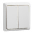 Фото #1 товара Schneider Electric 506254 - Buttons - White - Thermoplastic - IP20 - 1 A - 42 V