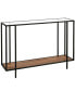 Фото #1 товара Vireo Accent Table with Shelf, 42" x 12"