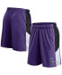Фото #1 товара Men's Purple Colorado Rockies Primary Logo Shorts