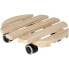 Фото #1 товара EDA -Untersttzung auf Rdern 30 cm in Holz - 4 Casters - 30 x 30 x H.8 cm