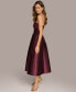 ფოტო #3 პროდუქტის Donna Karan Women's Strapless Fit & Flare Midi Dress