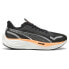 Фото #1 товара Puma Velocity Nitro 3 Wide Running Mens Black Sneakers Athletic Shoes 37961401