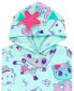 Girls Pandy Paws Cakey Cat MerCat Fleece Dress to