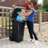 Фото #5 товара Pojemnik kubeł na odpady i śmieci ATESTY Europlast Austria - niebieski 120L