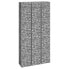 Фото #3 товара Gabion Raised Beds 3 pcs 11.8"x11.8"x78.7" Iron