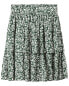 Boden Multi Tiered Crepe Skirt Women's