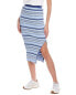 Фото #1 товара C/Meo Collective Motive Knit Pencil Skirt Women's Blue Xs