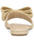 Фото #3 товара Avrena Woven Bow Slide Flat Sandals