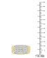 Фото #5 товара Men's Diamond Cluster Ring (1 ct. t.w.) in 10k Gold