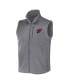Men's NFL x Darius Rucker Collection by Gray Arizona Cardinals Polar Fleece Full-Zip Vest