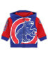 Фото #1 товара Baby Fanatics Royal Chicago Cubs Post Card Full-Zip Hoodie Jacket