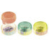 Фото #3 товара MILAN Blister Pack 1 Spin New Look Pencil Sharpener+4 Erasers