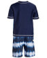 Фото #2 товара Toddler Boys Rash Guard & Swim Trunks, 2 Piece Set