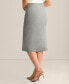 Women's Diamond Knit Sweater Pencil Skirt