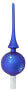 Фото #2 товара Праздничная игрушка Krebs Glas Lauscha синяя матовая 28см.