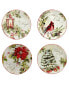 Silent Night 16 Piece Dinnerware Set