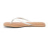 Фото #3 товара BEACH by Matisse Bungalow Flip Flop Womens White Casual Sandals BUNGALOW-100