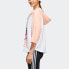 adidas neo 七分袖连帽运动外套 女款 白色 / Куртка Adidas Neo FK9936 Trendy Clothing