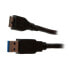 Фото #1 товара Synergy 21 S215312 - 3 m - USB A - Micro-USB B - USB 3.2 Gen 1 (3.1 Gen 1) - Male/Male - Black