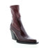 Diesel D-Western Boot Y02955-P0220-T5016 Womens Burgundy Casual Dress Boots