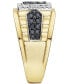 EFFY® Men's Diamond Cluster Ring (1 ct. t.w.) in 14k Gold & White Gold