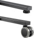 Manhattan MANHATTAN TV-Ständer rollbar 34"-55" 35kg neigbar