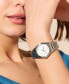 Women's Hexa Silver-Tone Stainless Steel Watch 33mm