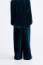 Фото #3 товара Limited edition velvet trousers