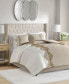 Фото #4 товара CLOSEOUT! Panache 3 Piece Embroidered Microfiber Duvet Cover Set, King/California King