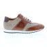 Фото #1 товара Bruno Magli Elliot BM2ELIB8 Mens Brown Suede Lifestyle Sneakers Shoes 10.5