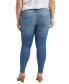 Фото #2 товара Plus Size One Size Fits Two Forever Stretch High Rise Skinny Jeans