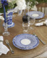 Фото #8 товара Blue Italian Steccato Salad Plates, Set of 4