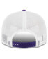 Men's Purple, White Los Angeles Lakers Tear Trucker 9FIFTY Adjustable Hat